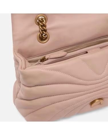 PINKO BOLSOS MUJER MODELO A1EX LOVE MINI PUFF CL COLOR ROSA C79Q
