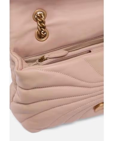 PINKO BOLSOS MUJER MODELO A1EX LOVE MINI PUFF CL COLOR ROSA C79Q