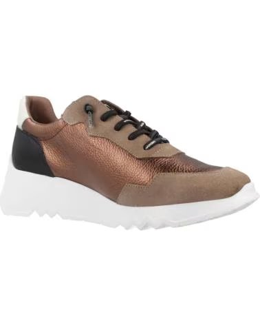 WONDERS ZAPATILLAS MUJER MODELO E6750 COLOR BRONCE TPEORO