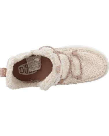 HEY DUDE BOTINES MUJER MODELO CAMDEN SUEDE COZY COLOR BEIS TAN