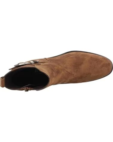 ALPE BOTINES DE MUJER 5186 COUTURE DE ANTE MARRÓN BROWN