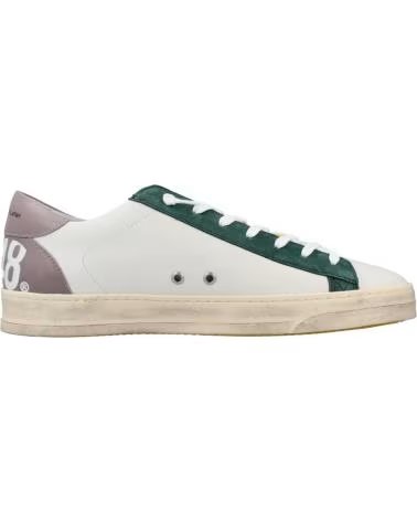 P448 ZAPATILLAS HOMBRE MODELO JACKCM COLOR BLANCO MALNRV