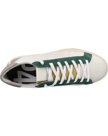 P448 ZAPATILLAS HOMBRE MODELO JACKCM COLOR BLANCO MALNRV
