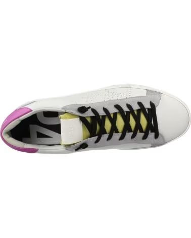 P448 ZAPATILLAS HOMBRE MODELO JACKCM COLOR BLANCO FUXYEL