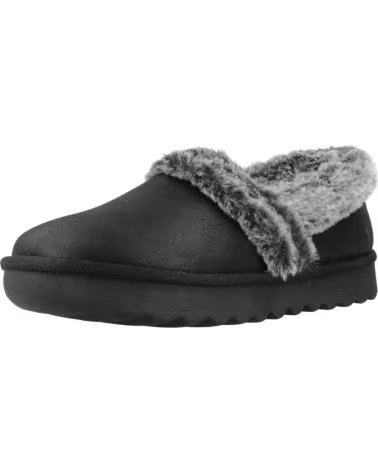 SKECHERS ZAPATILLAS HOGAR MUJER MODELO COZY UP COLOR NEGRO BLK