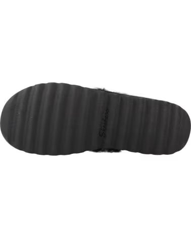 SKECHERS ZAPATILLAS HOGAR MUJER MODELO COZY UP COLOR NEGRO BLK
