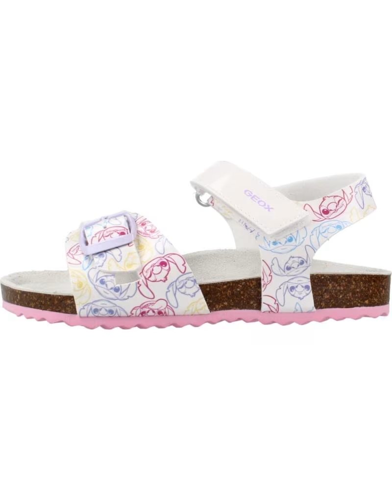 GEOX Sandalias Adriel en blanco para ninas BLANCO