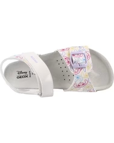 GEOX Sandalias Adriel en blanco para ninas BLANCO