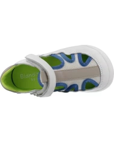 BLANDITOS SANDALIAS NINO MODELO ESTELABD COLOR BLANCO BLANC26V