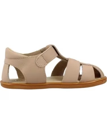SANDÁLIAS BAREFOOT BLANDITOS COM FECHO DE VELCRO BEIGE