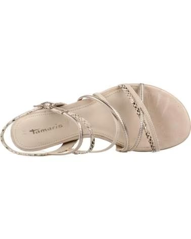 TAMARIS SANDALIAS 1-28103-42 EN PLATEADO PARA MUJER 271 NUDE COMB