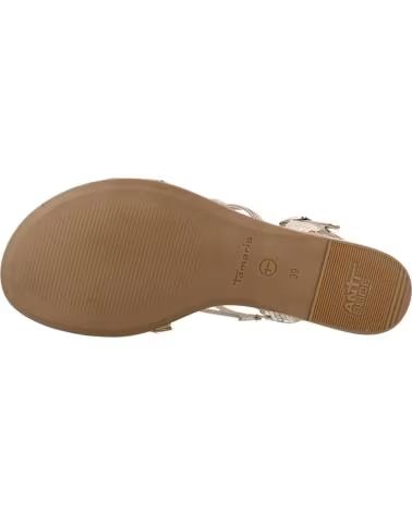 TAMARIS SANDALIAS 1-28103-42 EN PLATEADO PARA MUJER 271 NUDE COMB