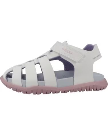 GEOX SANDALIAS FUSBETTO EN BLANCO PARA BEBÉ B SANDAL GI C0406