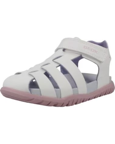 GEOX SANDALIAS FUSBETTO EN BLANCO PARA BEBÉ B SANDAL GI C0406