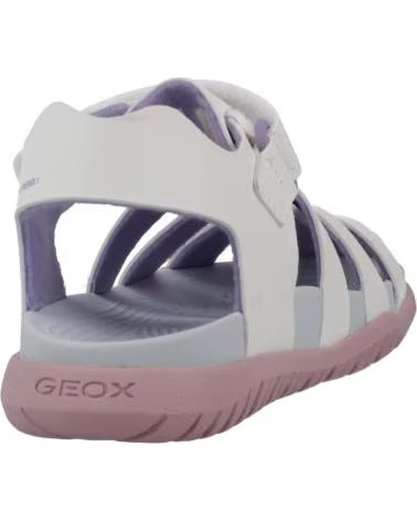 GEOX SANDALIAS FUSBETTO EN BLANCO PARA BEBÉ B SANDAL GI C0406