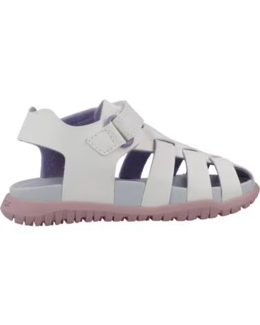 GEOX SANDALIAS FUSBETTO EN BLANCO PARA BEBÉ B SANDAL GI C0406