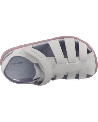 GEOX SANDALIAS FUSBETTO EN BLANCO PARA BEBÉ B SANDAL GI C0406