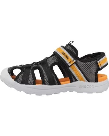 GEOX SANDALIAS NINO MODELO J VANIETT BOY COLOR NEGRO C9025