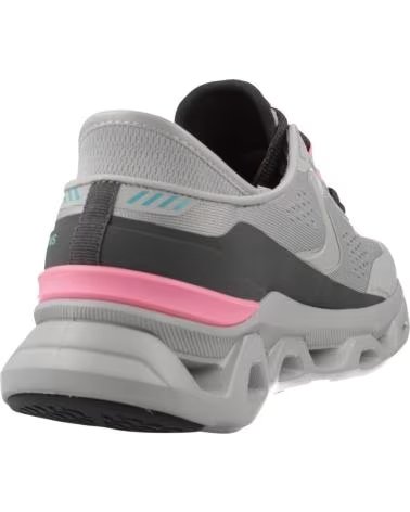 SKECHERS SLIP-INS GLIDE-STEP ALTUS SNEAKER GRAU ROSA DAMEN GYPK