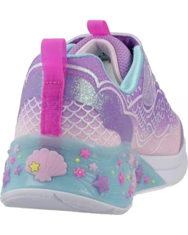 ZAPATILLAS SKECHERS LIGHTS MERMAID DREAMS CON LUCES LAVAN-MUL LVMT