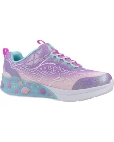 ZAPATILLAS SKECHERS LIGHTS MERMAID DREAMS CON LUCES LAVAN-MUL LVMT