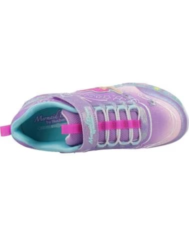 ZAPATILLAS SKECHERS LIGHTS MERMAID DREAMS CON LUCES LAVAN-MUL LVMT