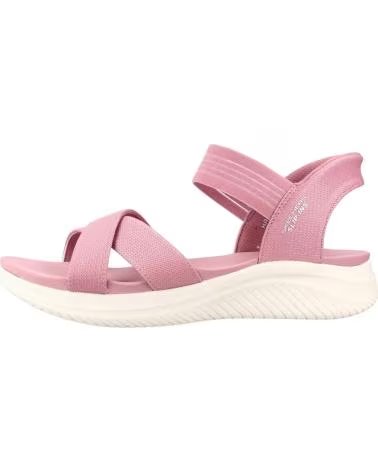 SKECHERS Sandalias Slip-Ins Ultra Flex 3 0 Rose Webbing-Gore en rosa para unisex MUJER
