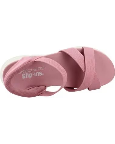 SKECHERS Sandalias Slip-Ins Ultra Flex 3 0 Rose Webbing-Gore en rosa para unisex MUJER