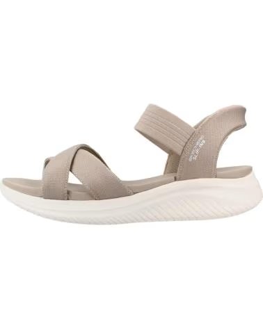 SANDÁLIAS SKECHERS ULTRA FLEX 30 NEVE TAUPE