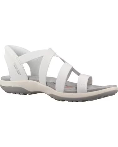 SKECHERS Sandalias 163460-Wht en blanco para mujer BLANCO