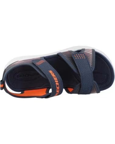SKECHERS MICROSPEC-SPLASH SANDALEN FÜR JUNGEN 407034LNVOR NVOR