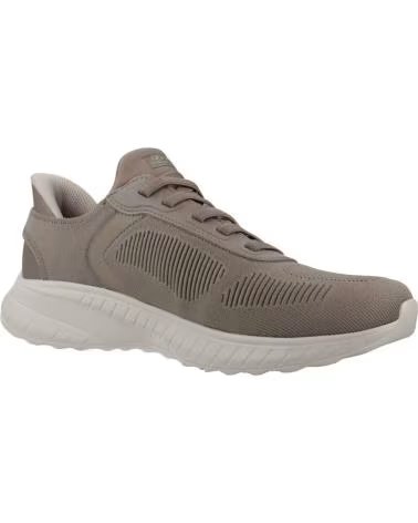 SKECHERS FREIZEITSCHUHE FÜR HERREN DARK TAUPE BEIG