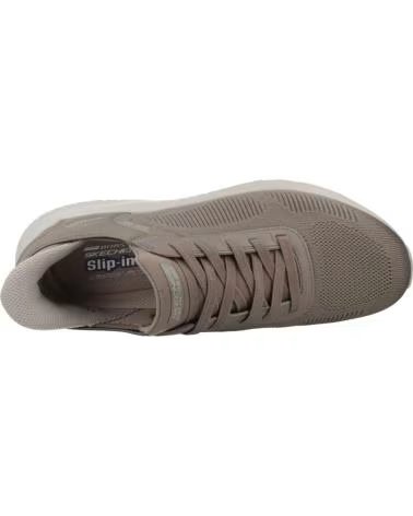 SKECHERS FREIZEITSCHUHE FÜR HERREN DARK TAUPE BEIG
