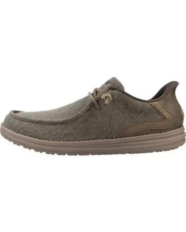 ZAPATILLAS SKECHERS MELSON-CORONADO 210959-KHK LONA HOMBRE VERDE