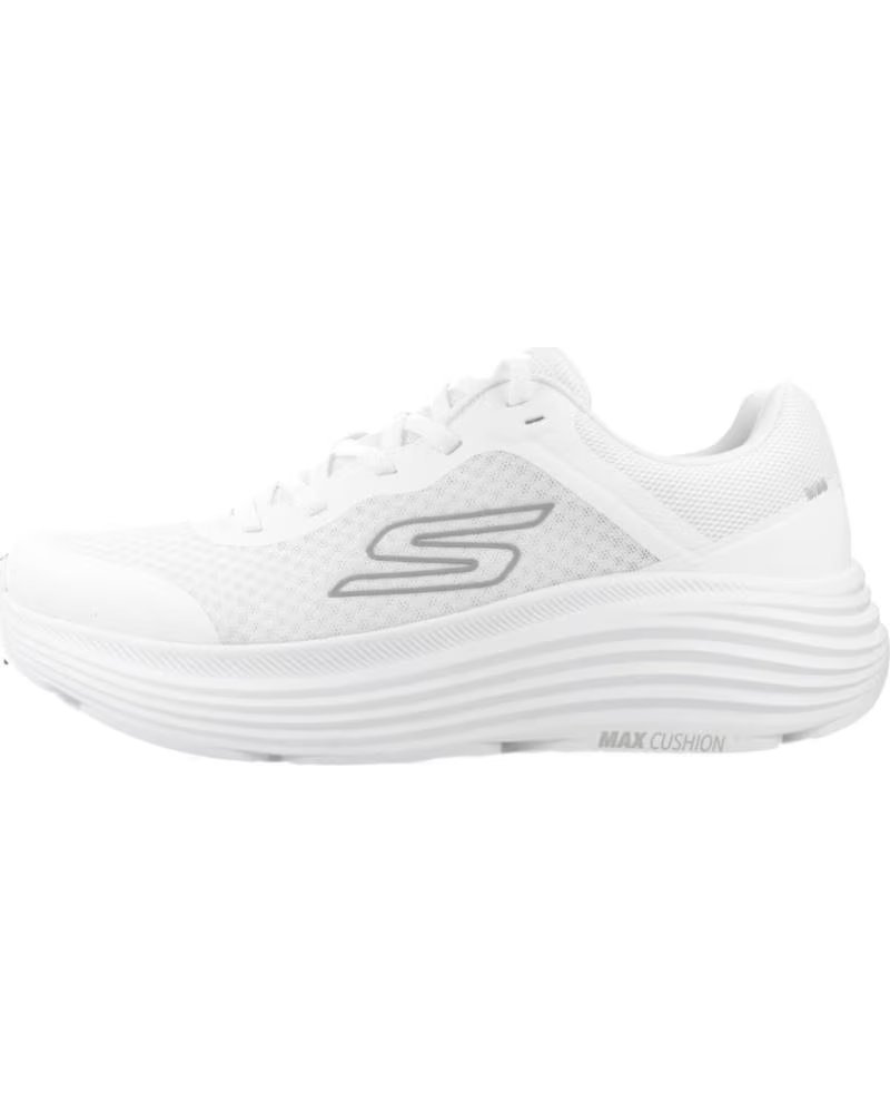 SKECHERS ZAPATILLAS DE RUNNING 220613-WHT EN BLANCO PARA HOMBRE WHITE SYNTHETIC-TEXTILE