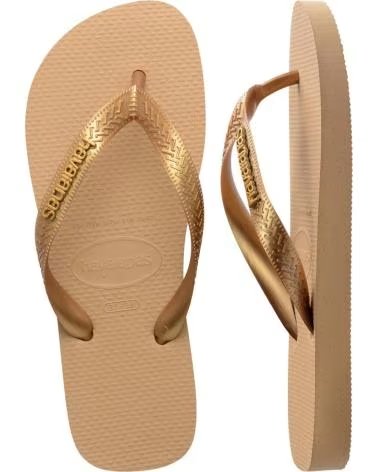 HAVAIANAS FLIP-FLOPS MODEL 4127244H GOLD 0570ORO