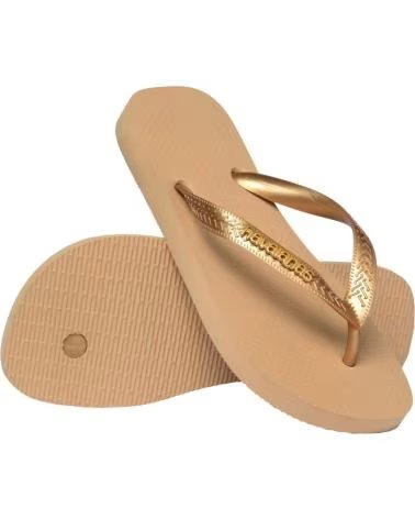 HAVAIANAS FLIP-FLOPS MODEL 4127244H GOLD 0570ORO