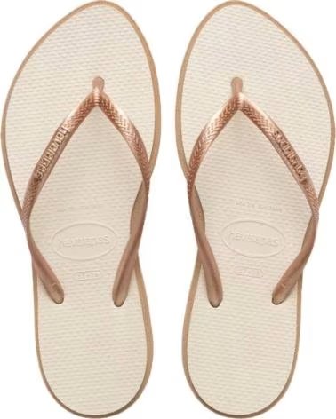 HAVAIANAS CHANCLAS 213103200007 EN BEIGE PARA UNISEX ROSE GOLD