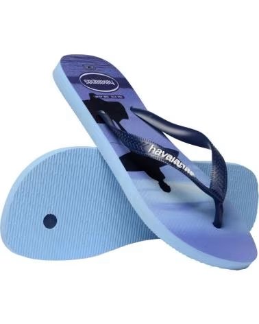 HAVAIANAS CHANCLAS HOMBRE MODELO 414997 COLOR AZUL 1056LILAZL