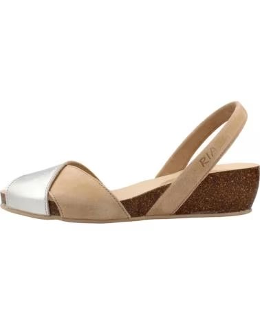 SANDALI RIA MENORCA 33201 IN PELLE COLORE ARGENTO PEARL