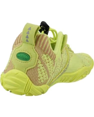 SAGUARO ZAPATILLAS NINO MODELO FREE COLOR AMARILLO FLUGRY