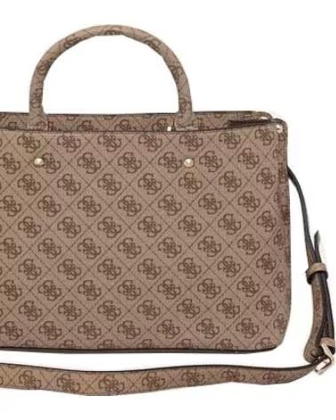 GUESS BOLSOS MUJER MODELO MERIDIAN II GIRLFRIEND COLOR MARRON CLAR LTL