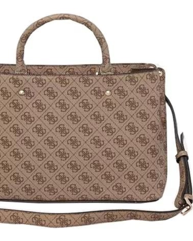 GUESS BOLSOS MUJER MODELO MERIDIAN II GIRLFRIEND COLOR MARRON CLAR LTL
