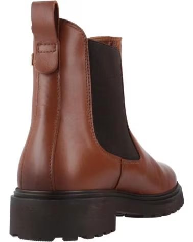 TOMMY HILFIGER TH LEATHER CLEATED CHELSEA STIEFEL BRAUN GPA