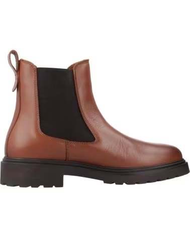 TOMMY HILFIGER TH LEATHER CLEATED CHELSEA STIEFEL BRAUN GPA