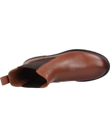 TOMMY HILFIGER TH LEATHER CLEATED CHELSEA STIEFEL BRAUN GPA