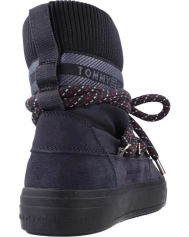 TOMMY HILFIGER BOTAS MUJER MODELO TOMMYTECH RWB SNOWBOOT WARM COLOR AZUL DW DW6
