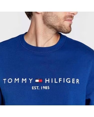 TOMMY HILFIGER SUDADERAS HOMBRE MODELO TOMMY LOGO SWEATSHIRT COLOR AZUL C4U