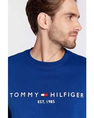 TOMMY HILFIGER SUDADERAS HOMBRE MODELO TOMMY LOGO SWEATSHIRT COLOR AZUL C4U