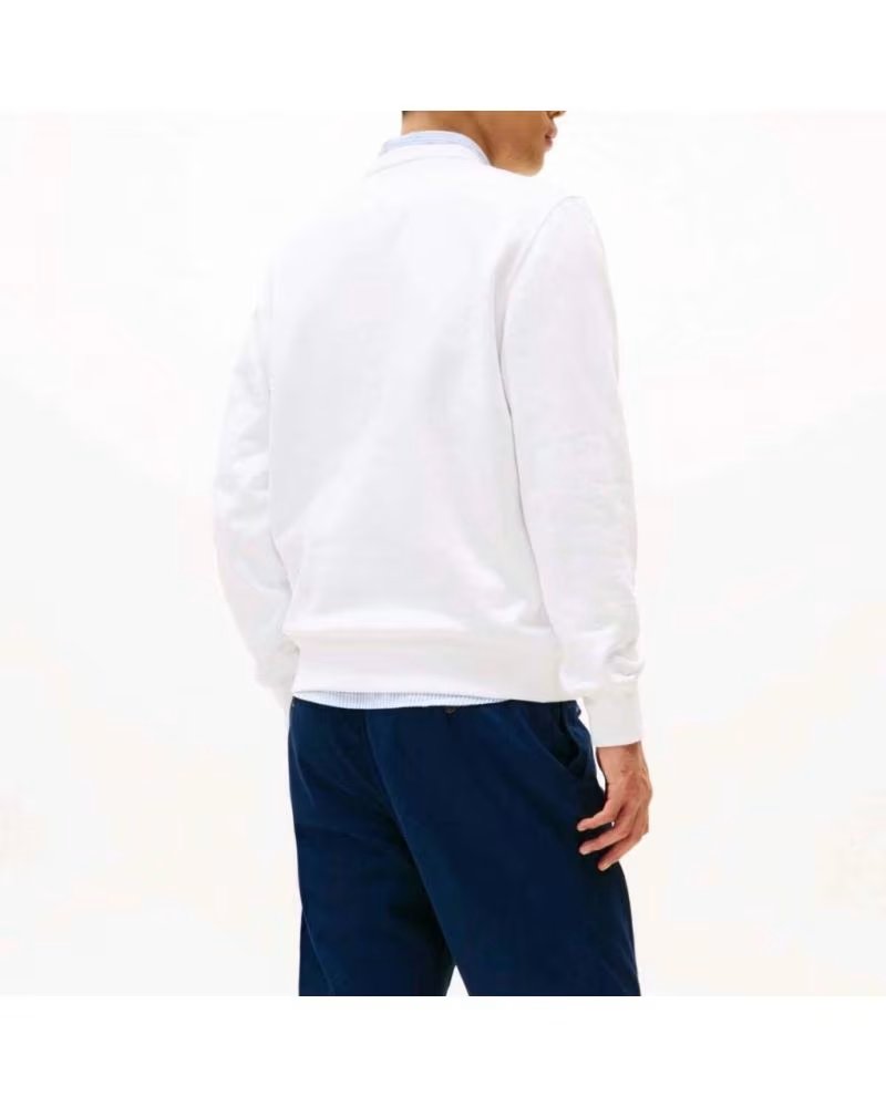 TOMMY HILFIGER SUDADERAS HOMBRE MODELO TOMMY LOGO SWEATSHIRT COLOR BLANCO Y YBR